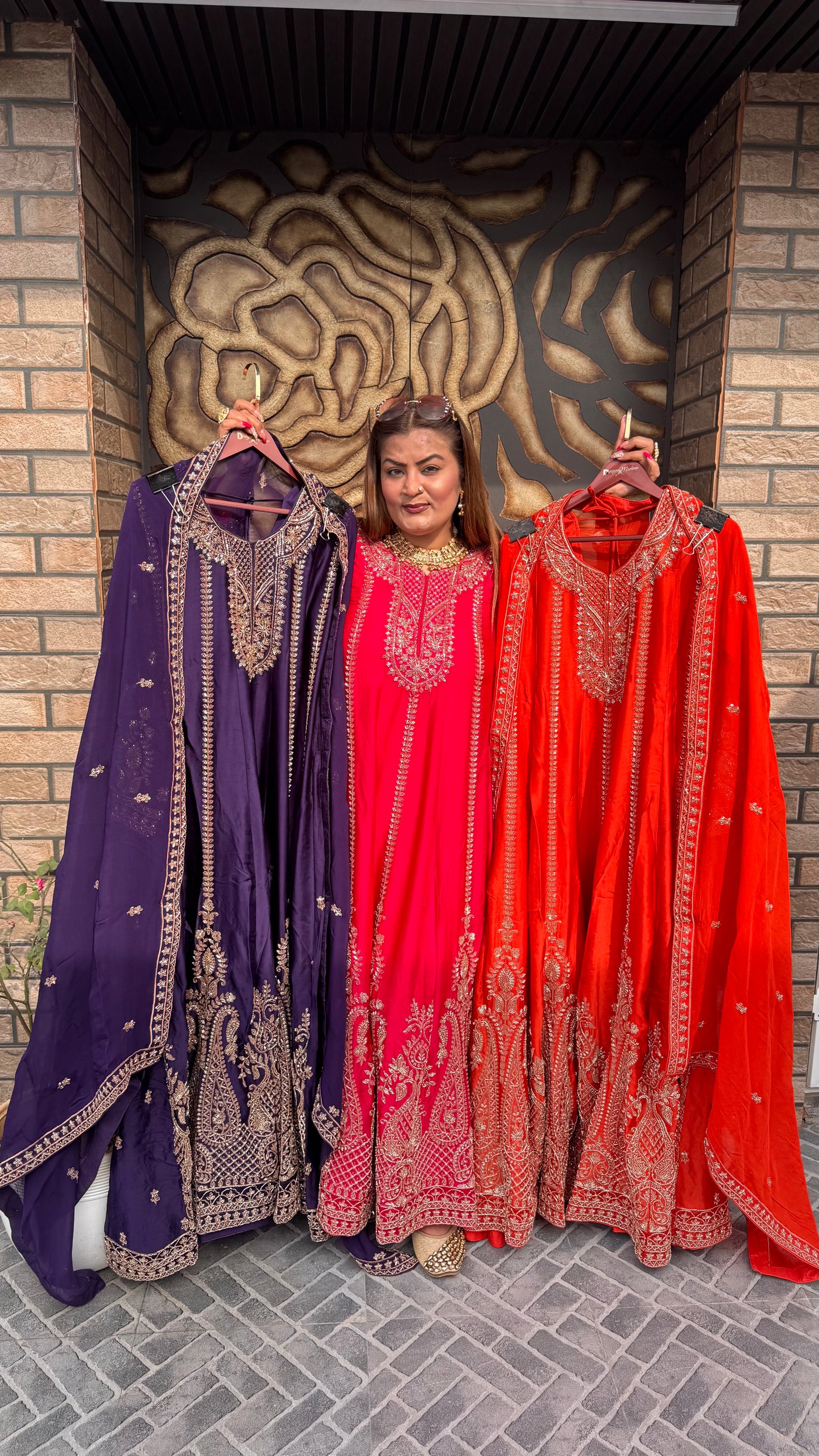 Velina (Satin Silk Anarkali)