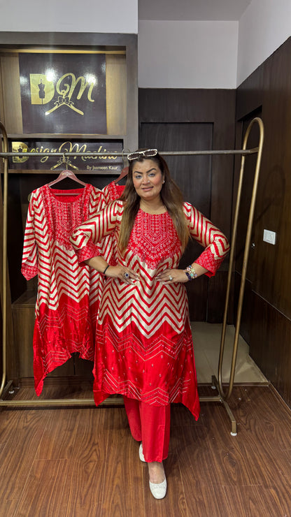 Zoya Gajji Silk Co-ord Set