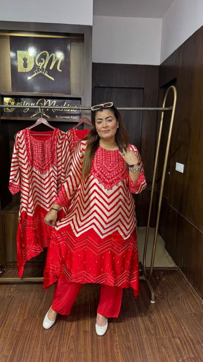Zoya Gajji Silk Co-ord Set