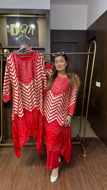 Zoya Gajji Silk Co-ord Set