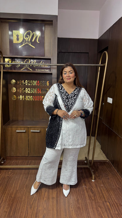 Meher Hakuba Chikankari Co-ord Set