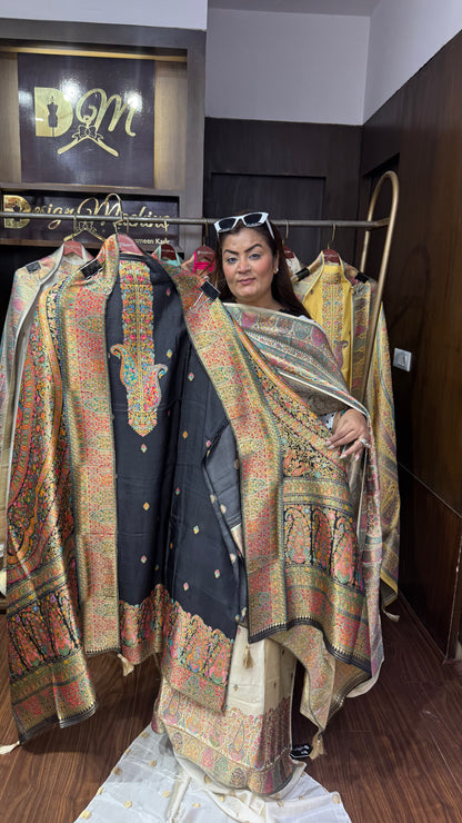 Ruhani Banarasi Unstitched Suit