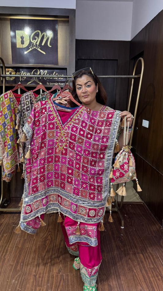 Zivelle Glass Tissue Short Kaftan Co-ord Set