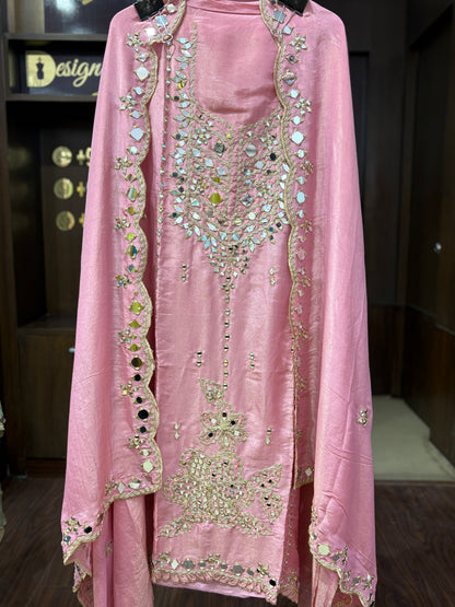 Meher Glass Tissue Suit