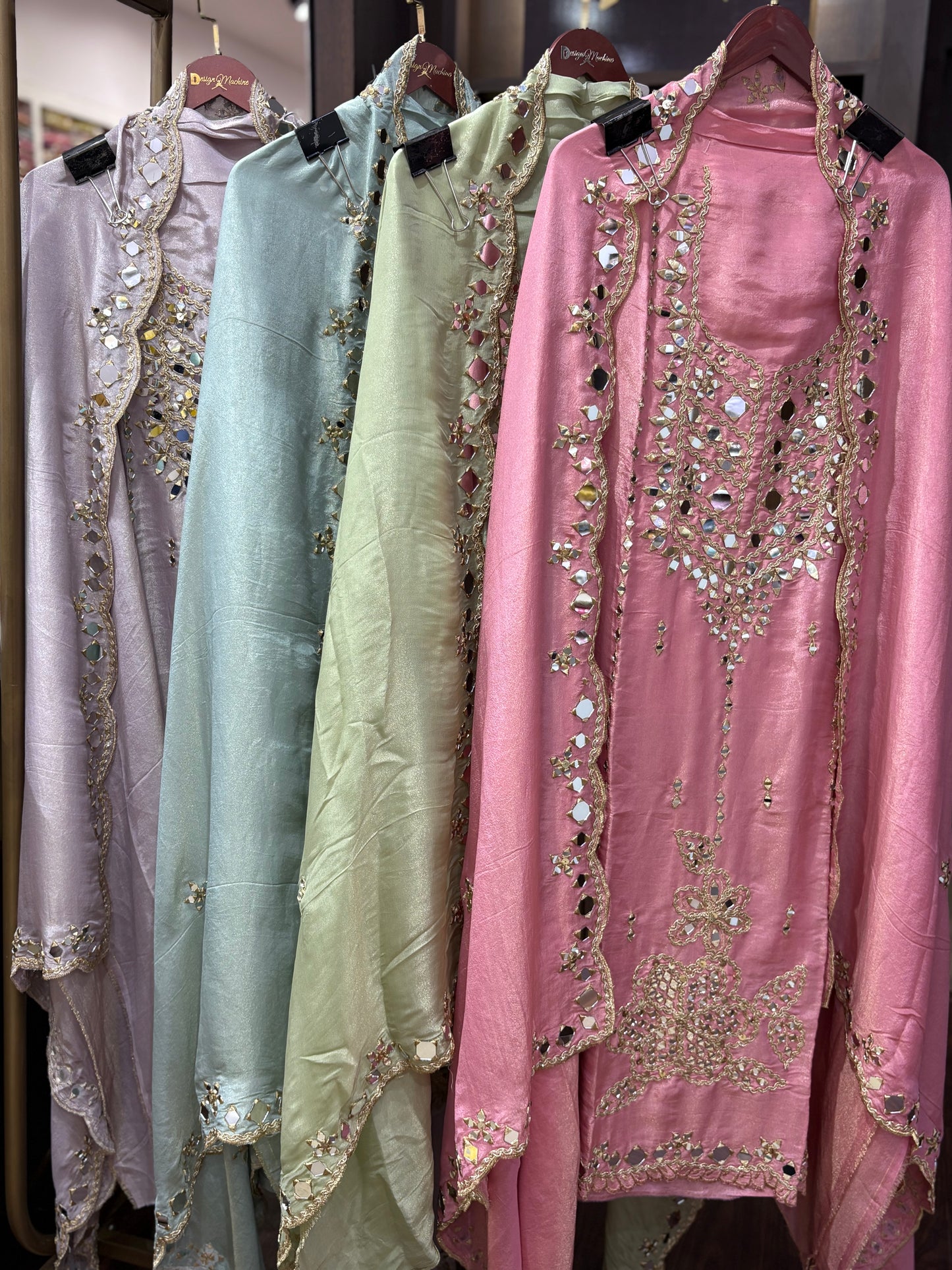 Meher Glass Tissue Suit