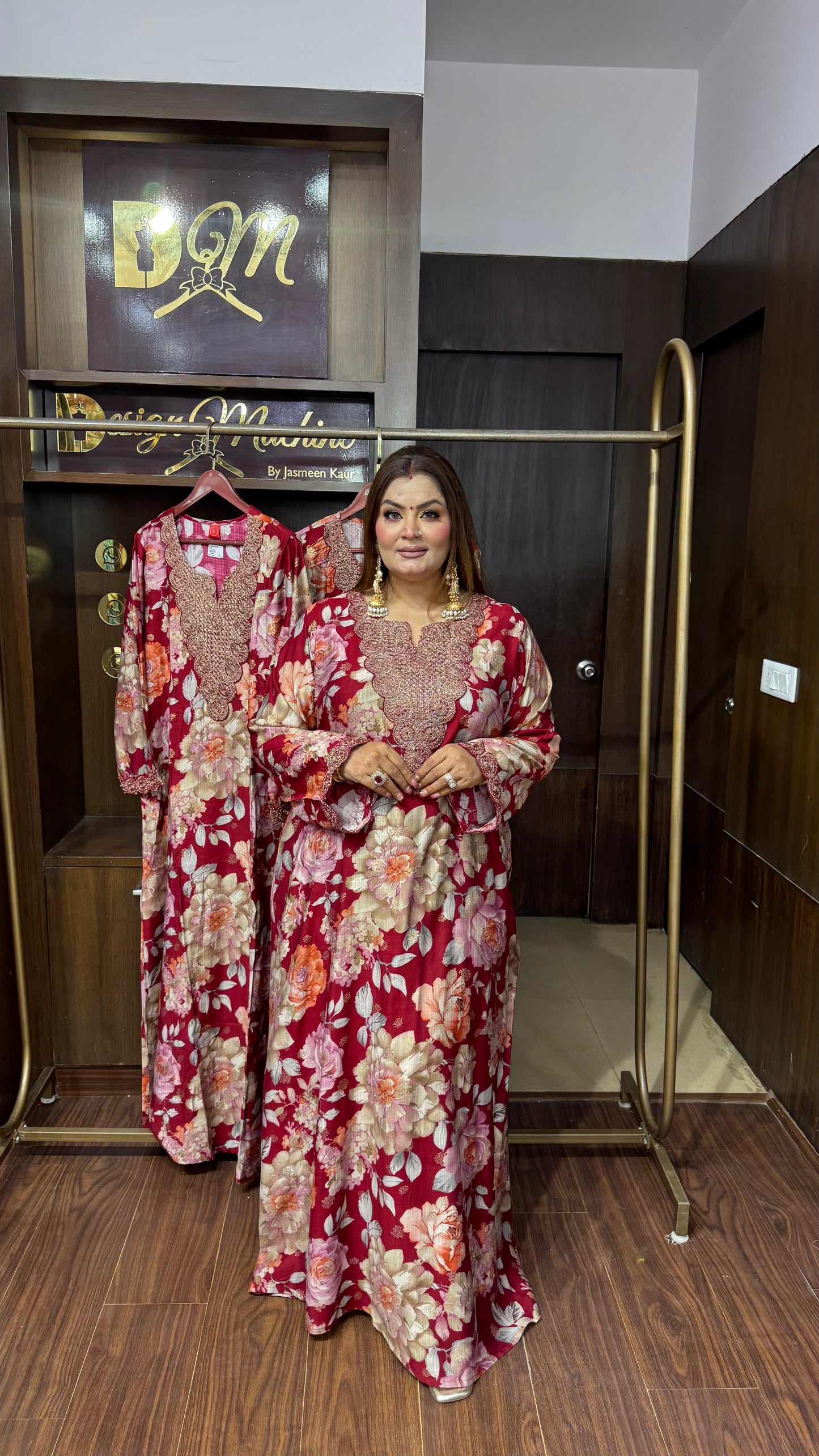 Zarelya Gajji Silk Gown