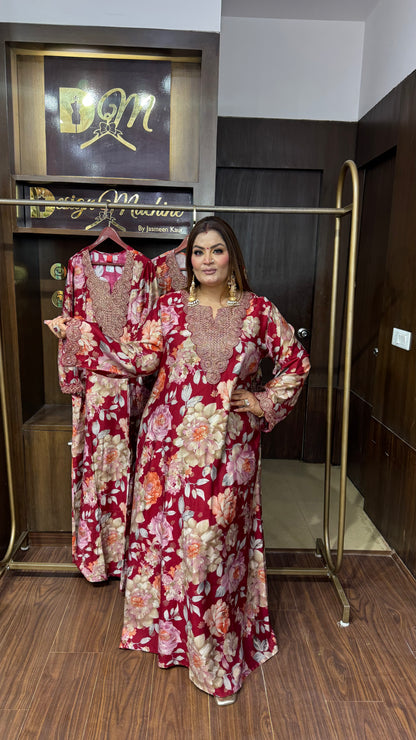 Zarelya Gajji Silk Gown