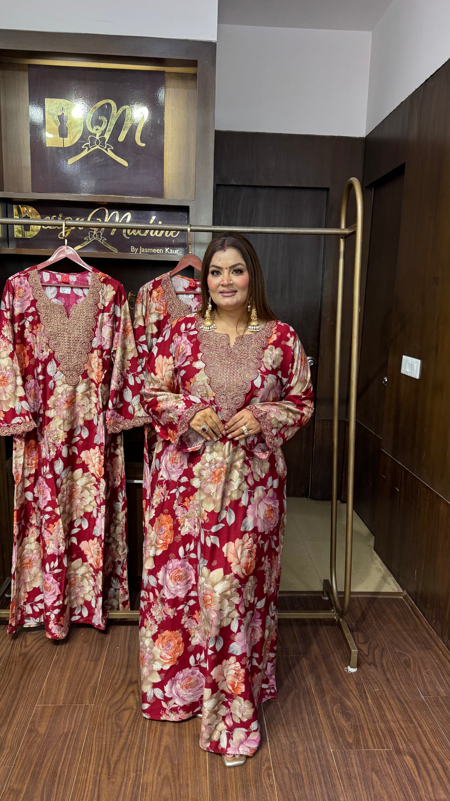 Zarelya Gajji Silk Gown