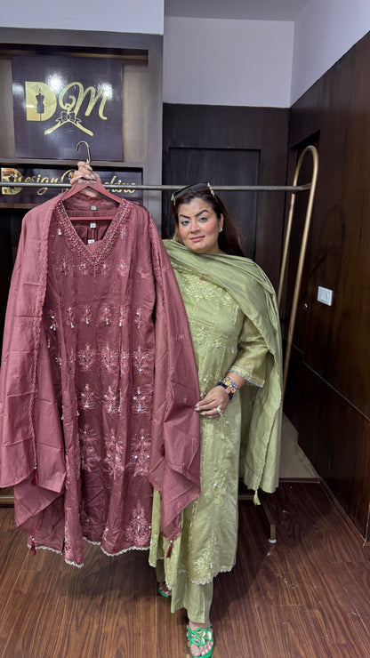 Aarohi Cotton Anarkali Suit
