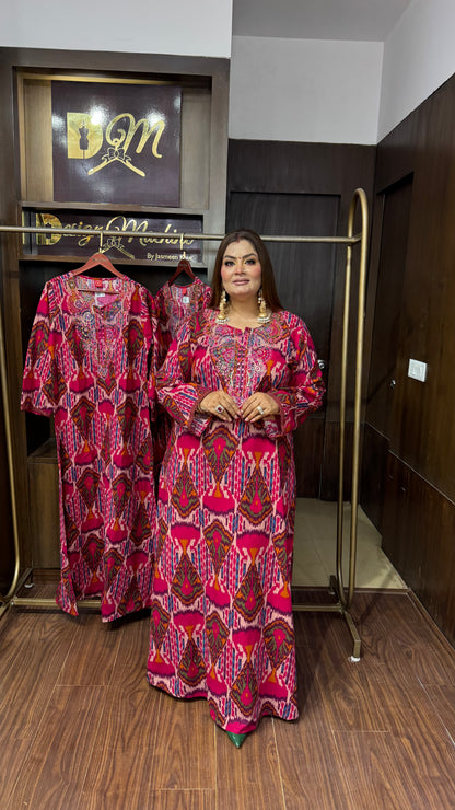 Elanira Gajji Silk Gown