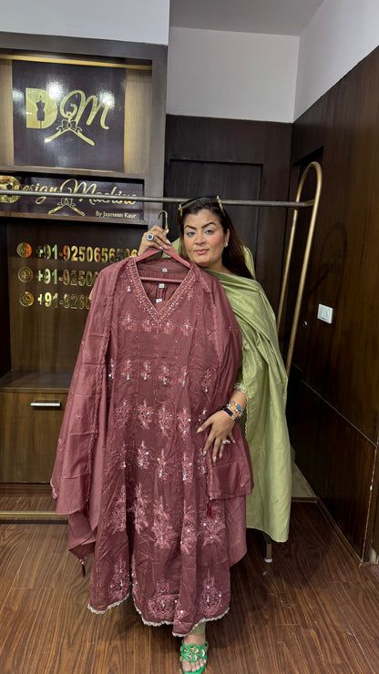 Aarohi Cotton Anarkali Suit