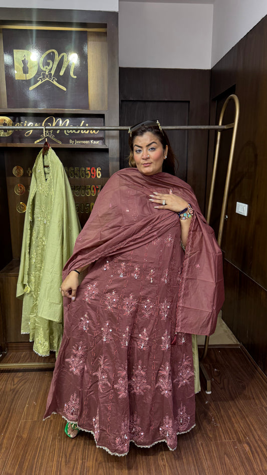 Aarohi Cotton Anarkali Suit