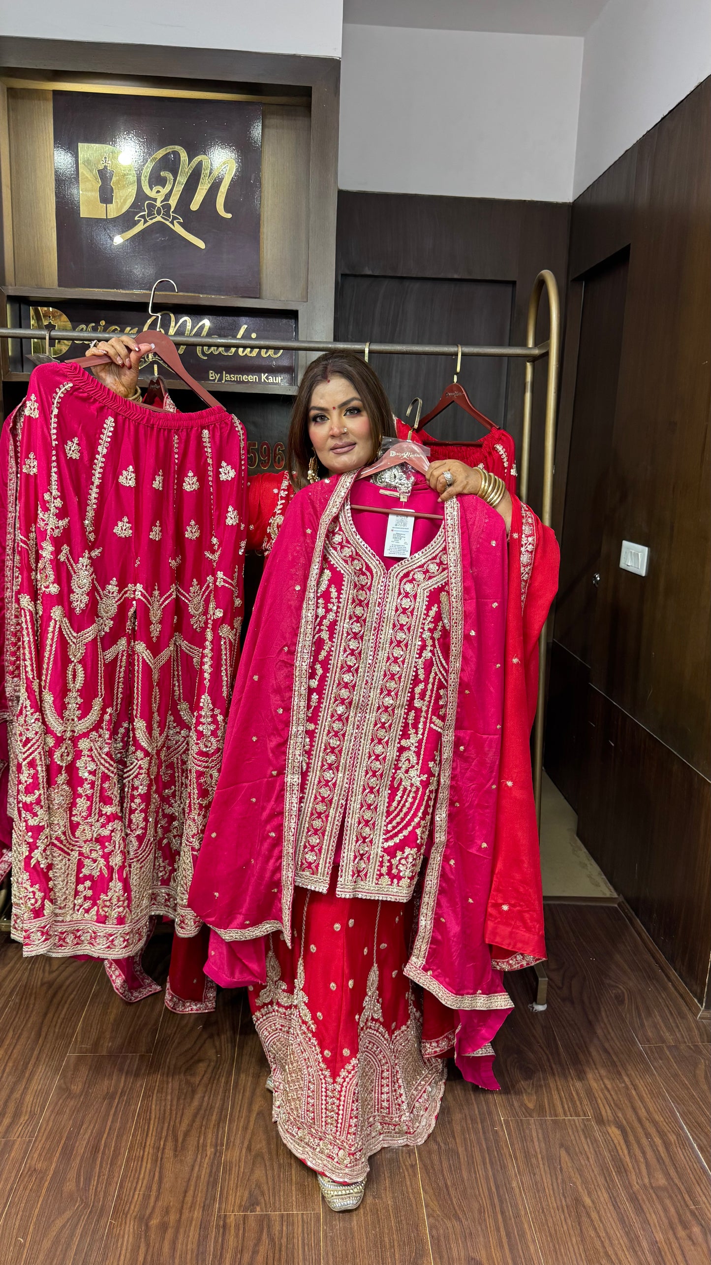 Zaylora Pure Chunon Sharara Suit