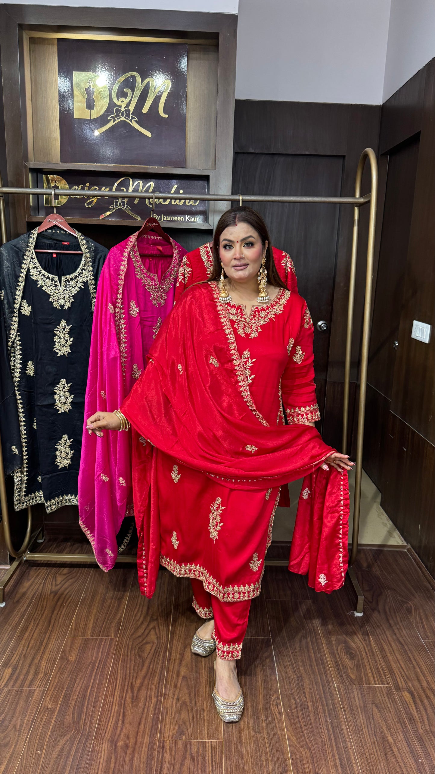 Inaya Pure Silk Suit