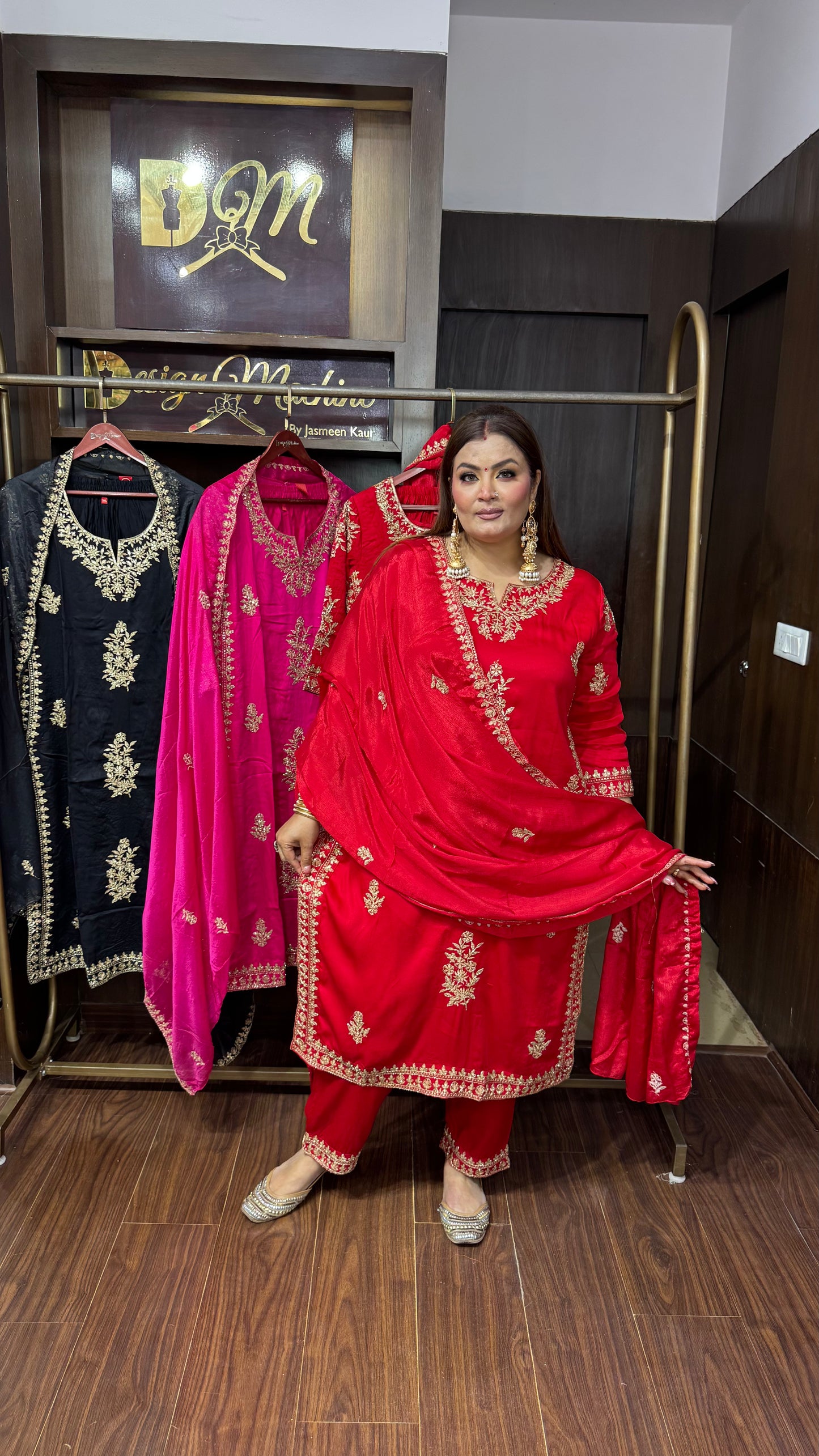 Inaya Pure Silk Suit