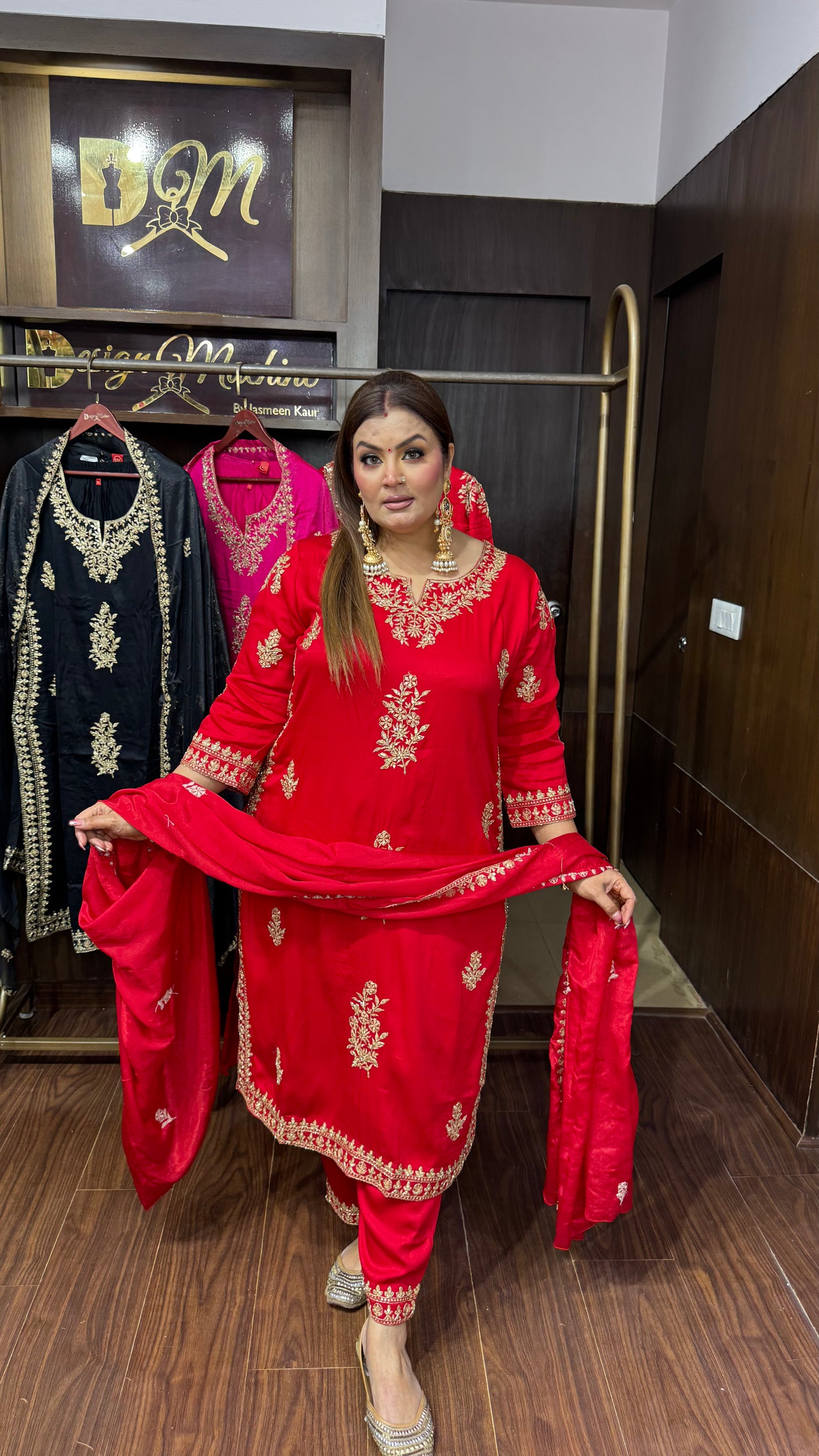 Inaya Pure Silk Suit