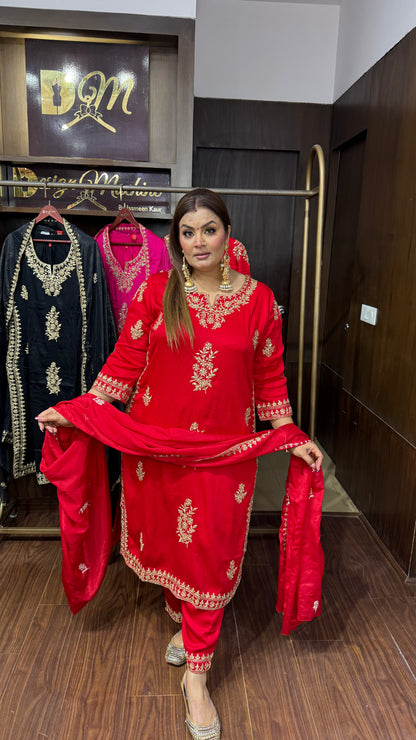 Inaya Pure Silk Suit
