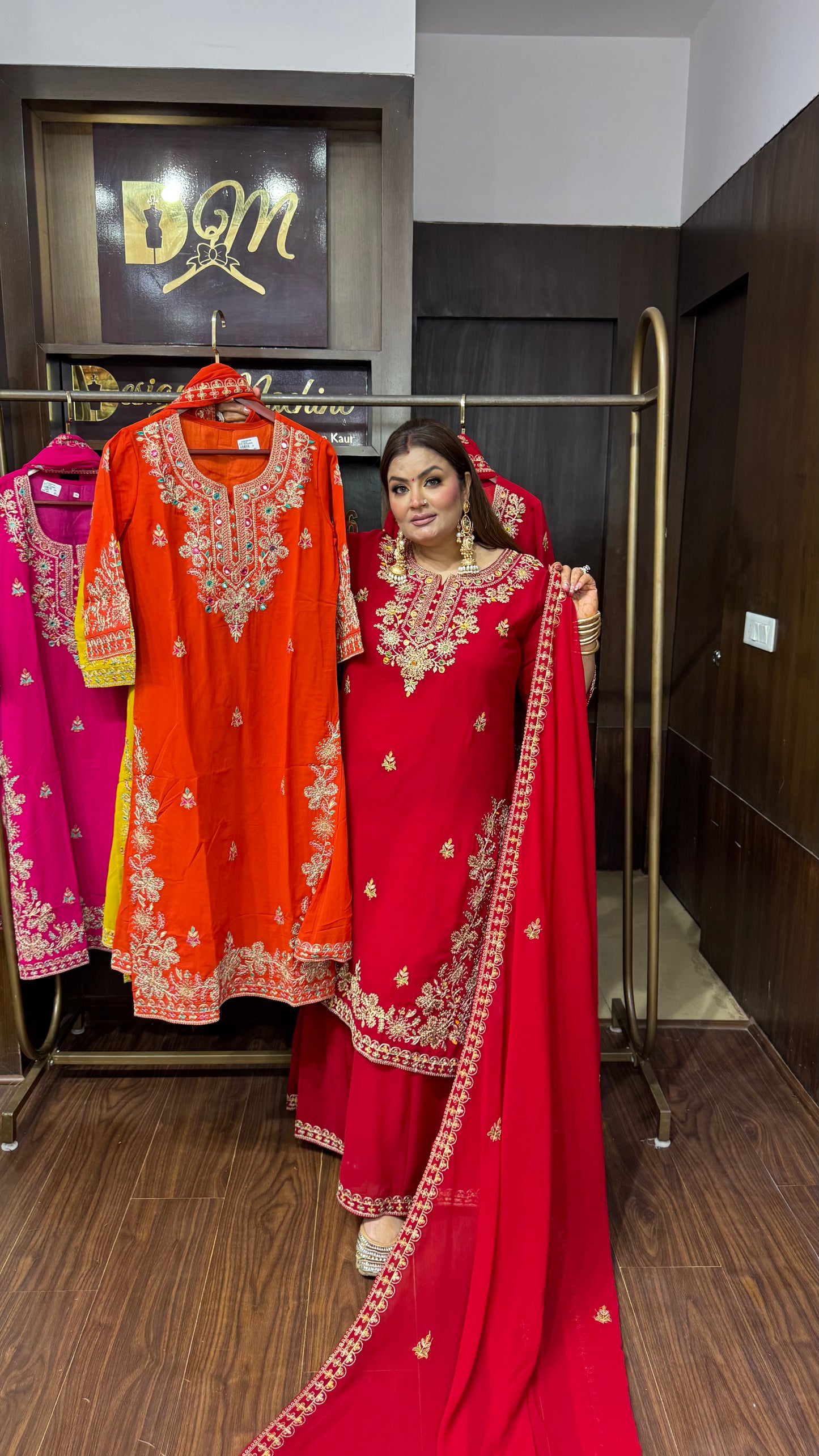 Avelina Pure Georgette Suit
