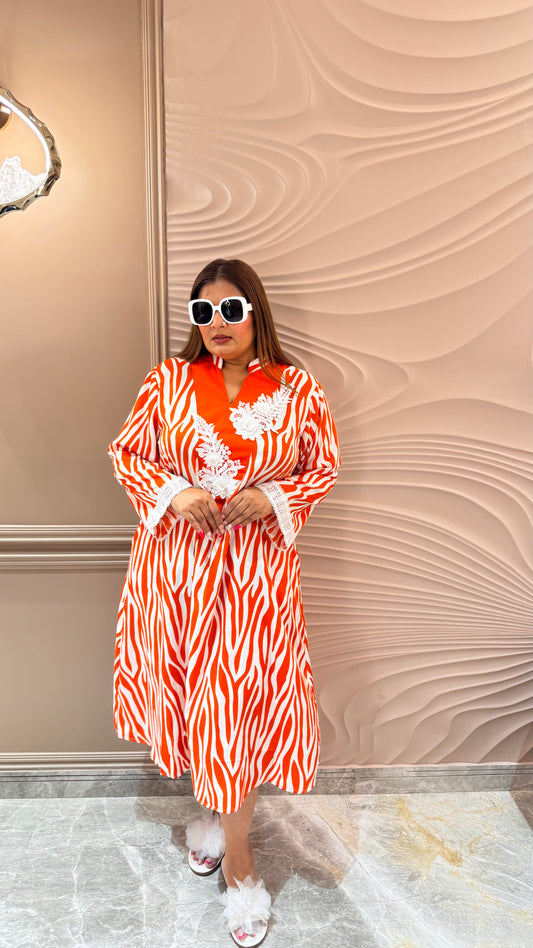 Qamira (Crepe Dress)