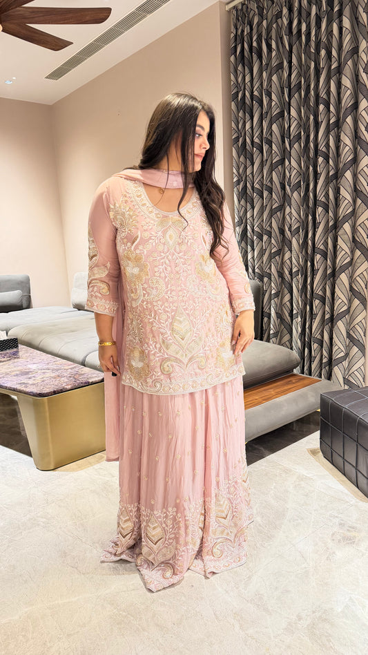 Roselle Georgette (Lehenga Suit)