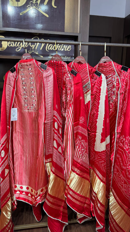 Zareen Gajji Silk Unstitched Suit