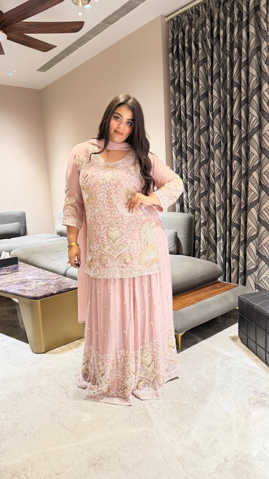 Roselle Georgette (Lehenga Suit)