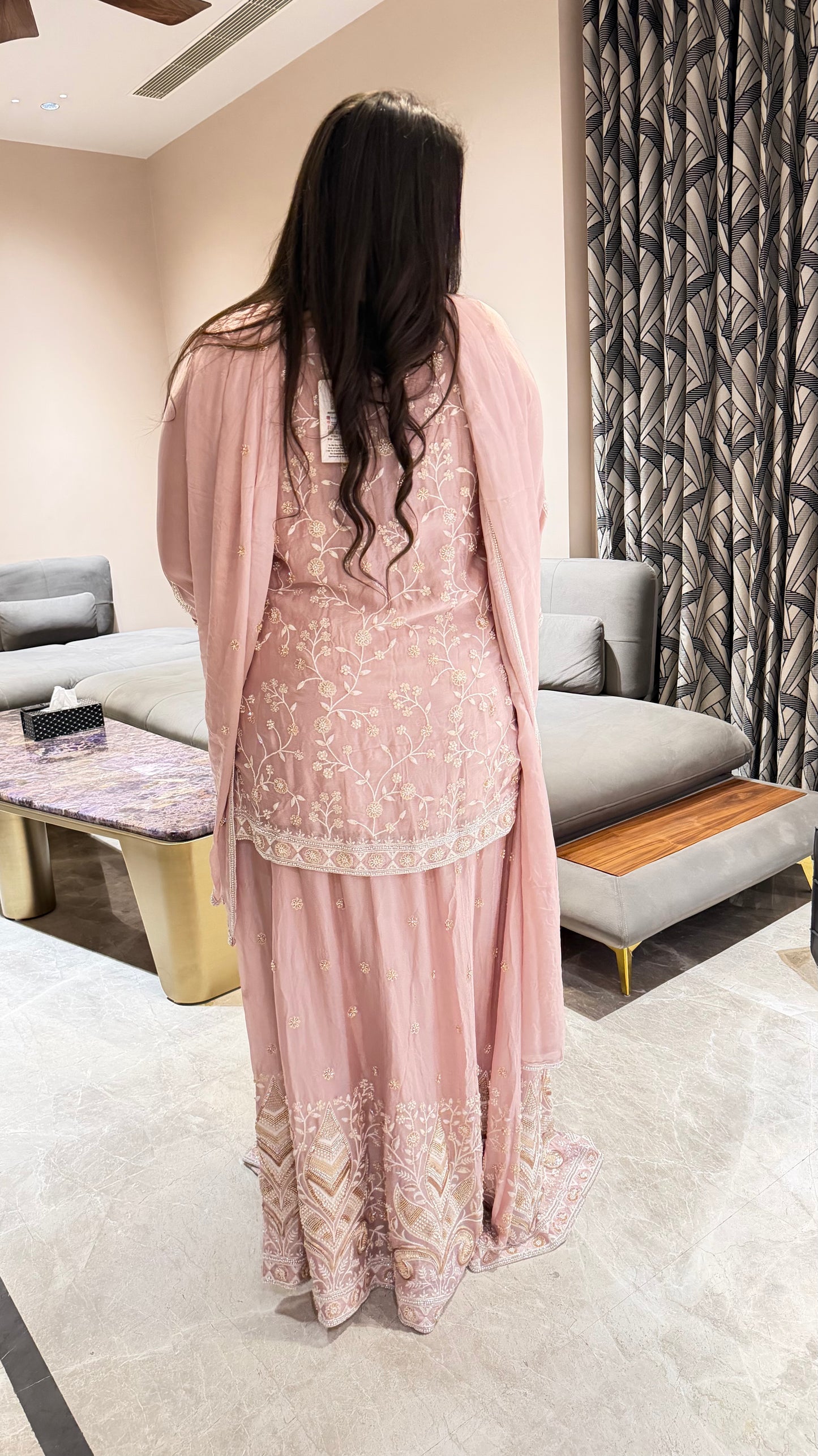 Roselle Georgette (Lehenga Suit)