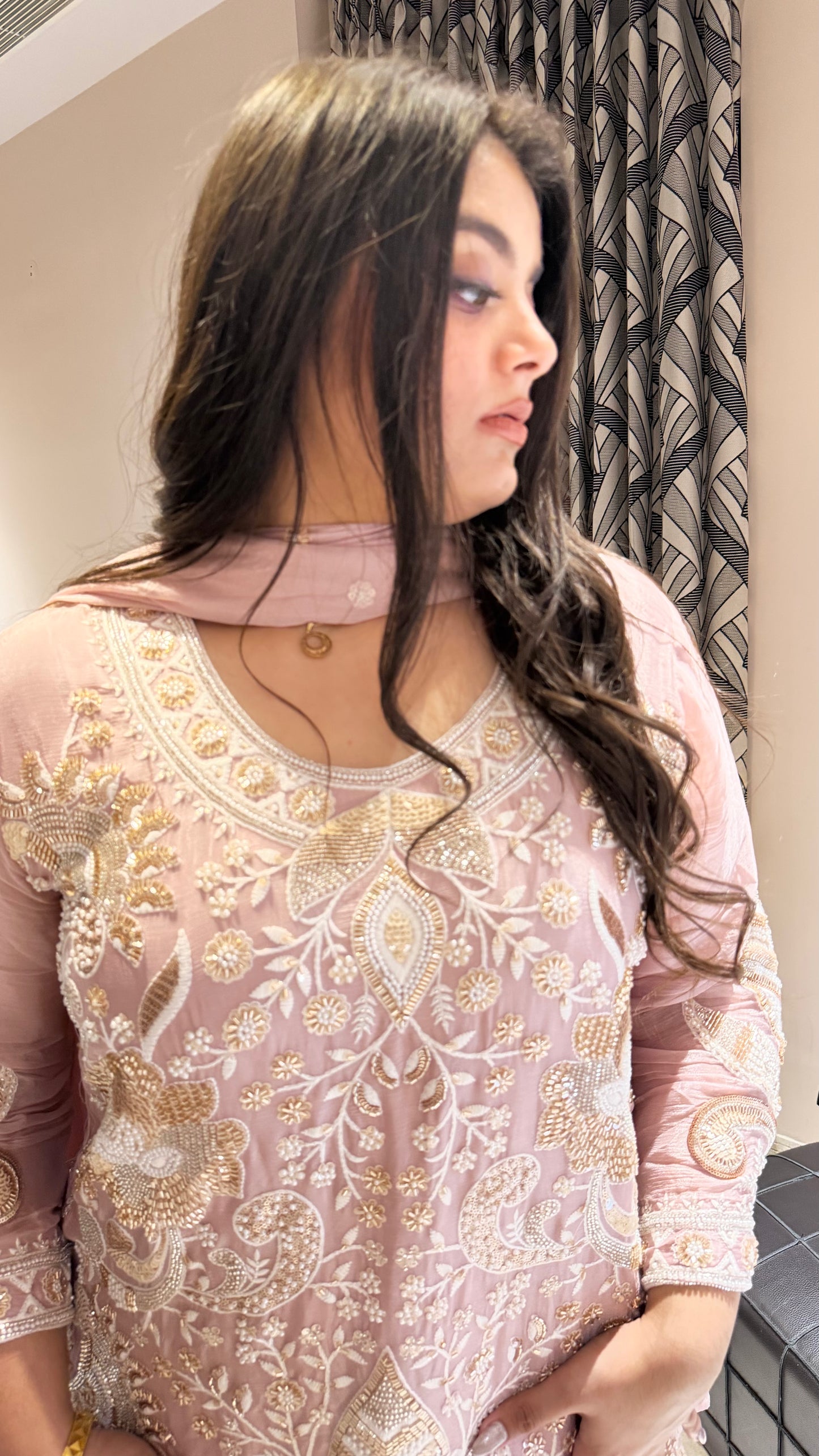 Roselle Georgette (Lehenga Suit)