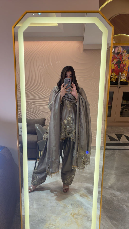 Afsana Cutwork Tissue