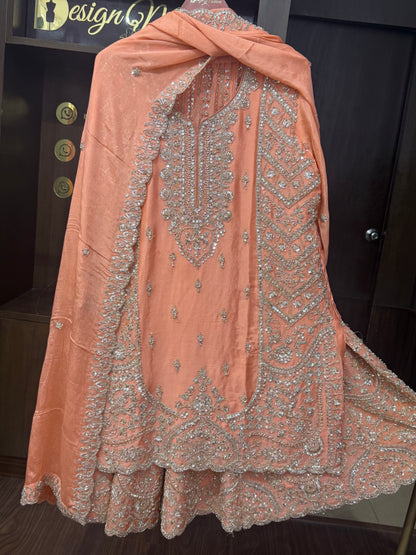 Aabira Pure Crepe Ready Made