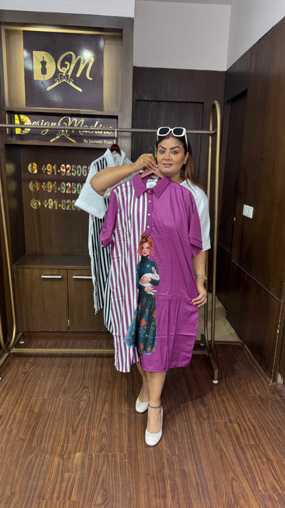 Elviora (Korean Crepe Dress)