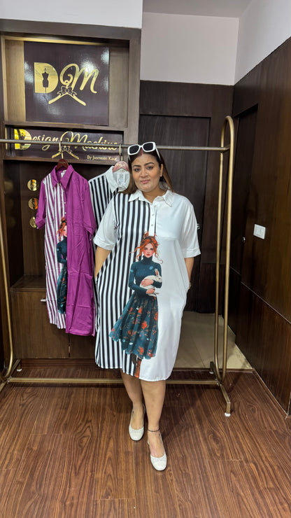 Elviora (Korean Crepe Dress)