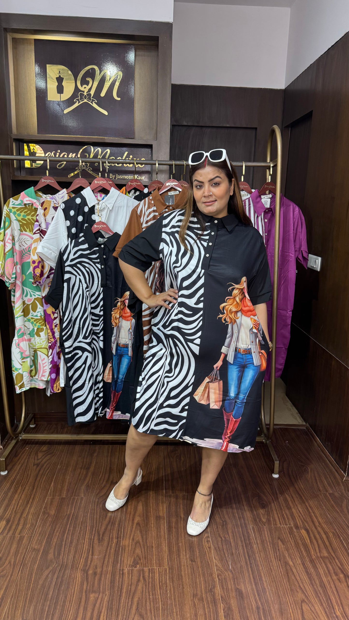 Elviora (Crepe Korean Dress)