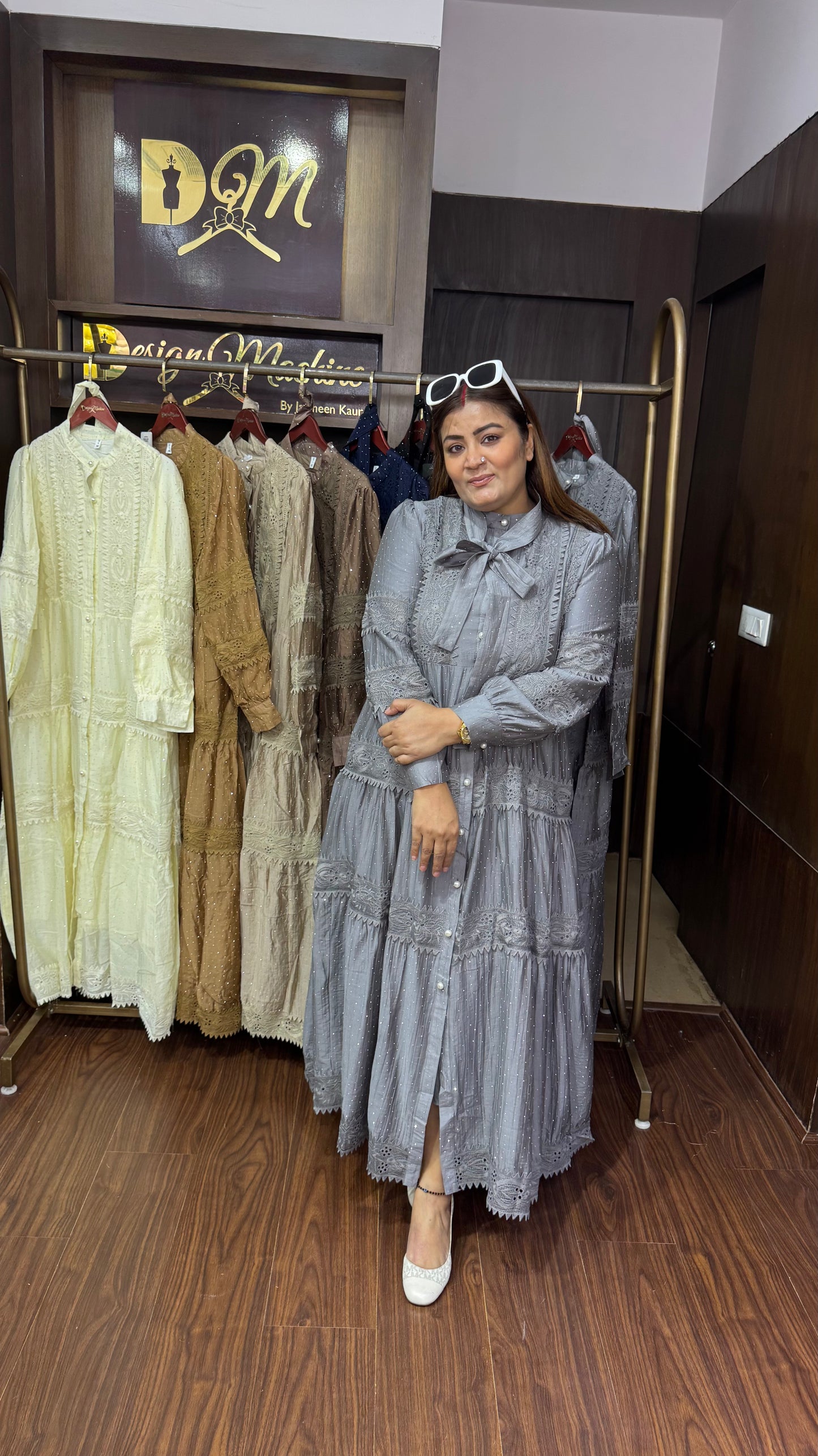 Zarenya (Imported Fabric Dress)