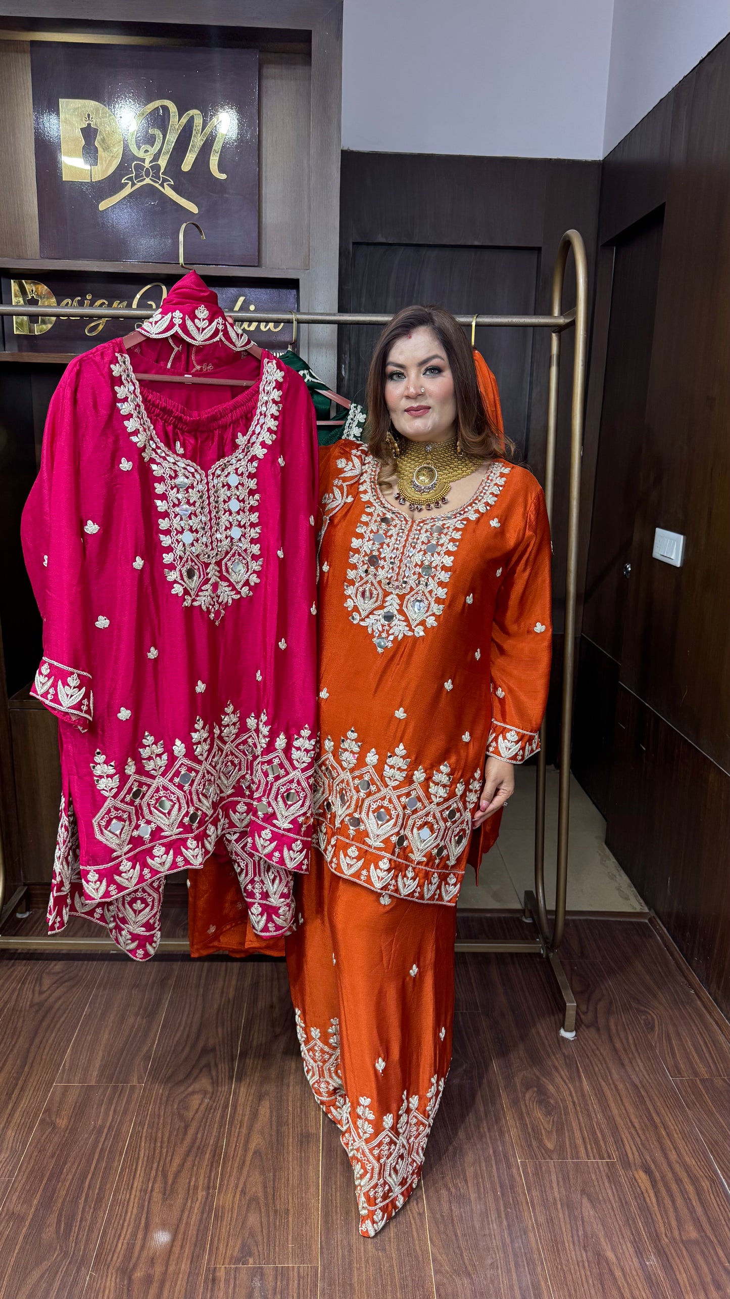 Aurelina Pure Chunon Sharara Suit