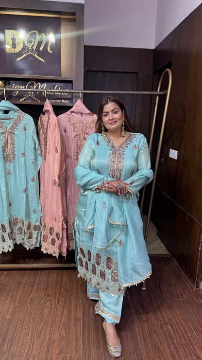Zariya Glass Tissue Suit