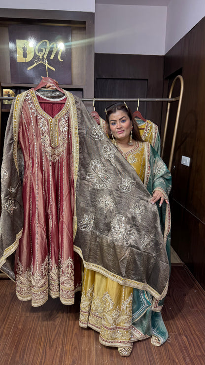 Arohi Pure Chunon Anarkali Suit