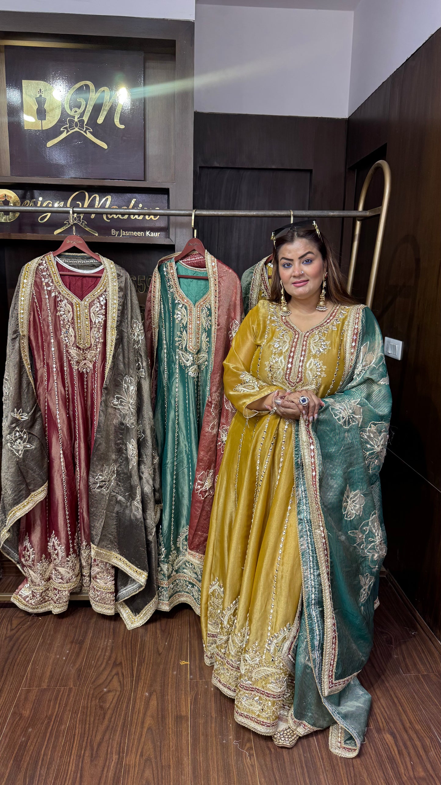 Arohi Pure Chunon Anarkali Suit