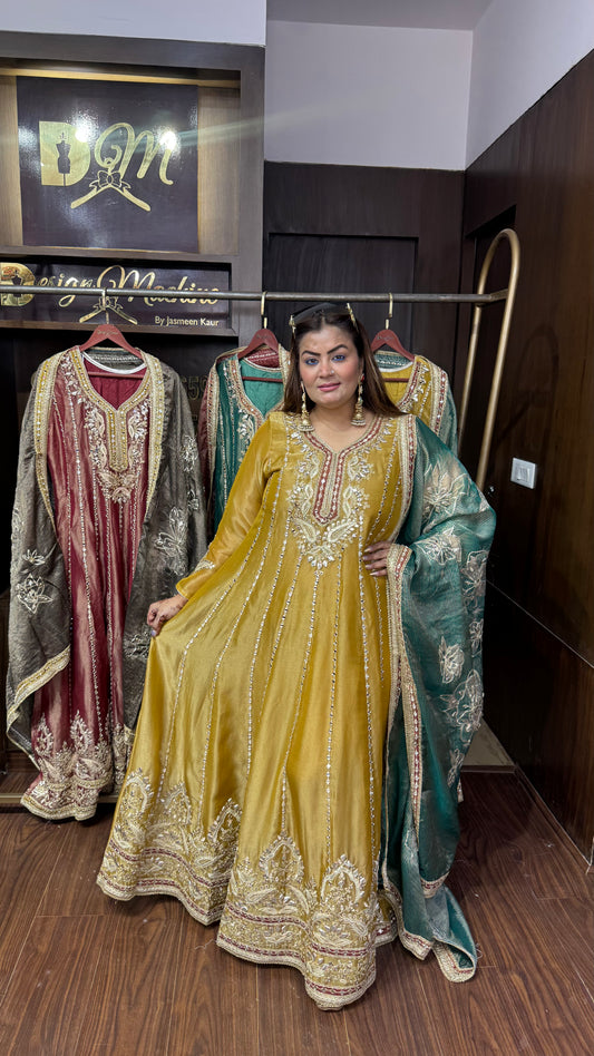 Arohi Pure Chunon Anarkali Suit