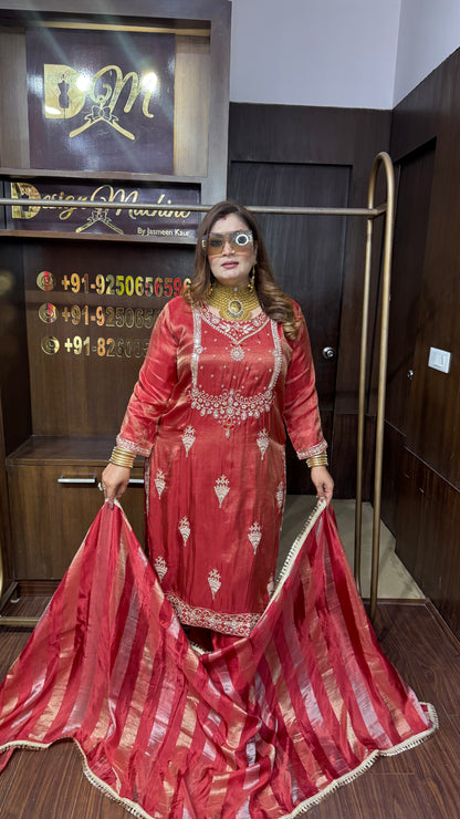 Elanvya Pure Silk Suit
