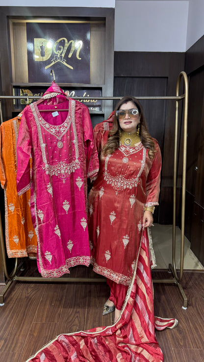 Elanvya Pure Silk Suit
