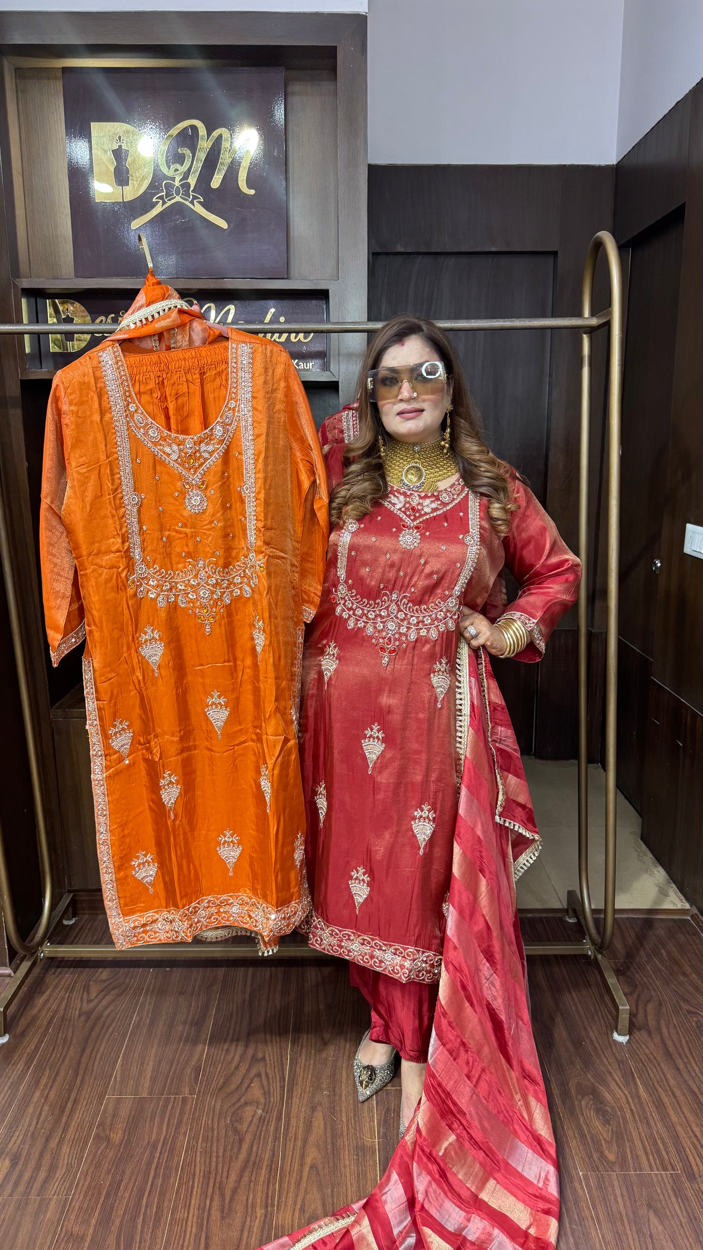 Elanvya Pure Silk Suit