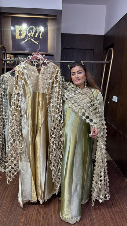 Eshaal Pure Chunon Anarkali Suit