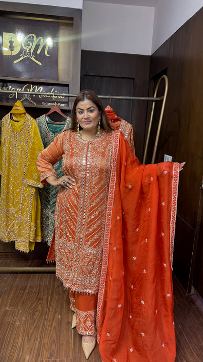 Nayara Glass Tissue Pakistani Suit