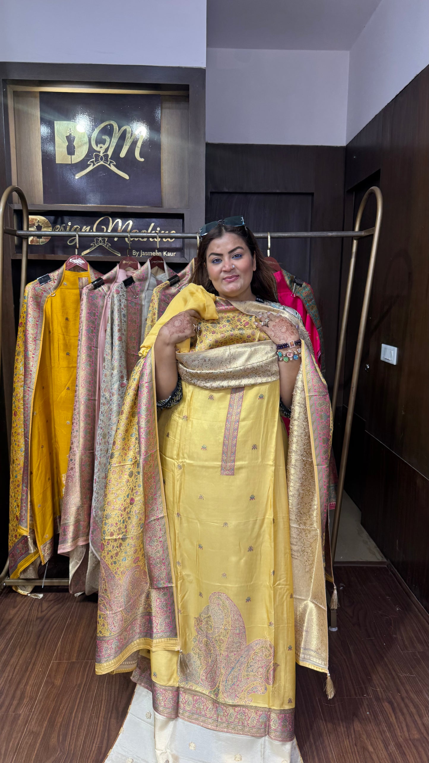 Ira Cotton Silk Unstitched Suit
