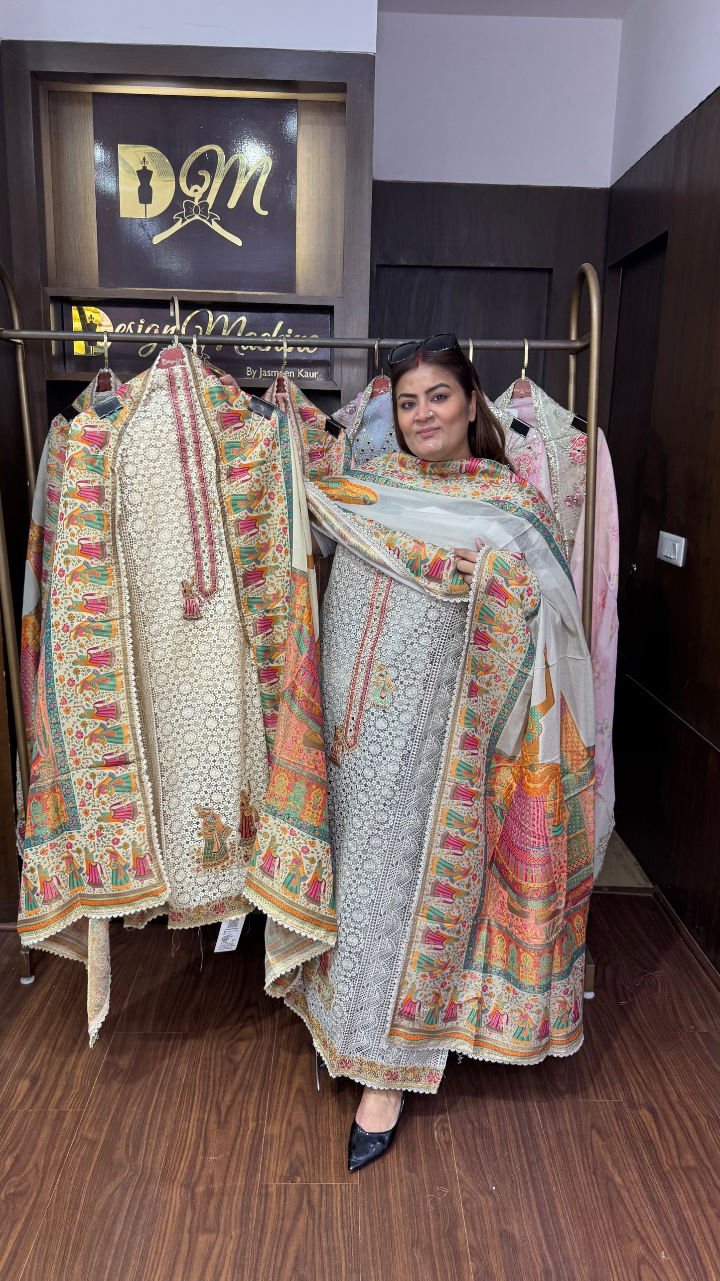 Avoriah (Malmal Cotton Unstitch Suit)