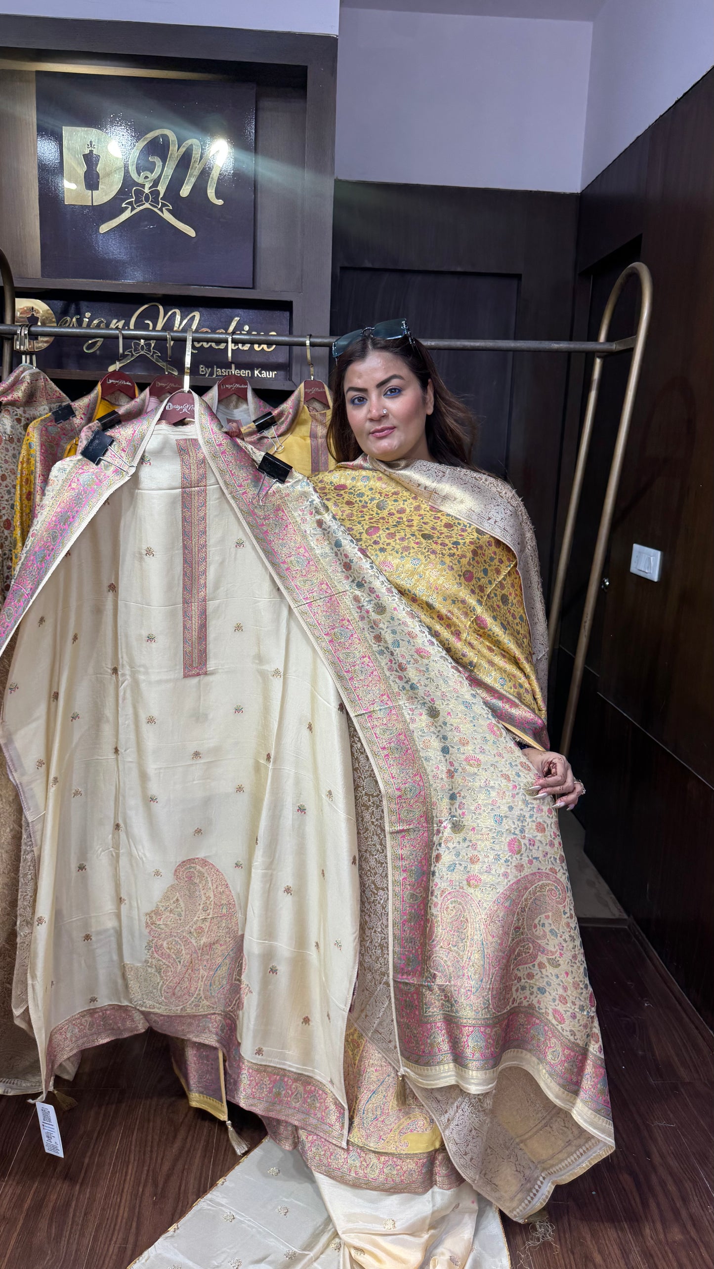 Ira Cotton Silk Unstitched Suit