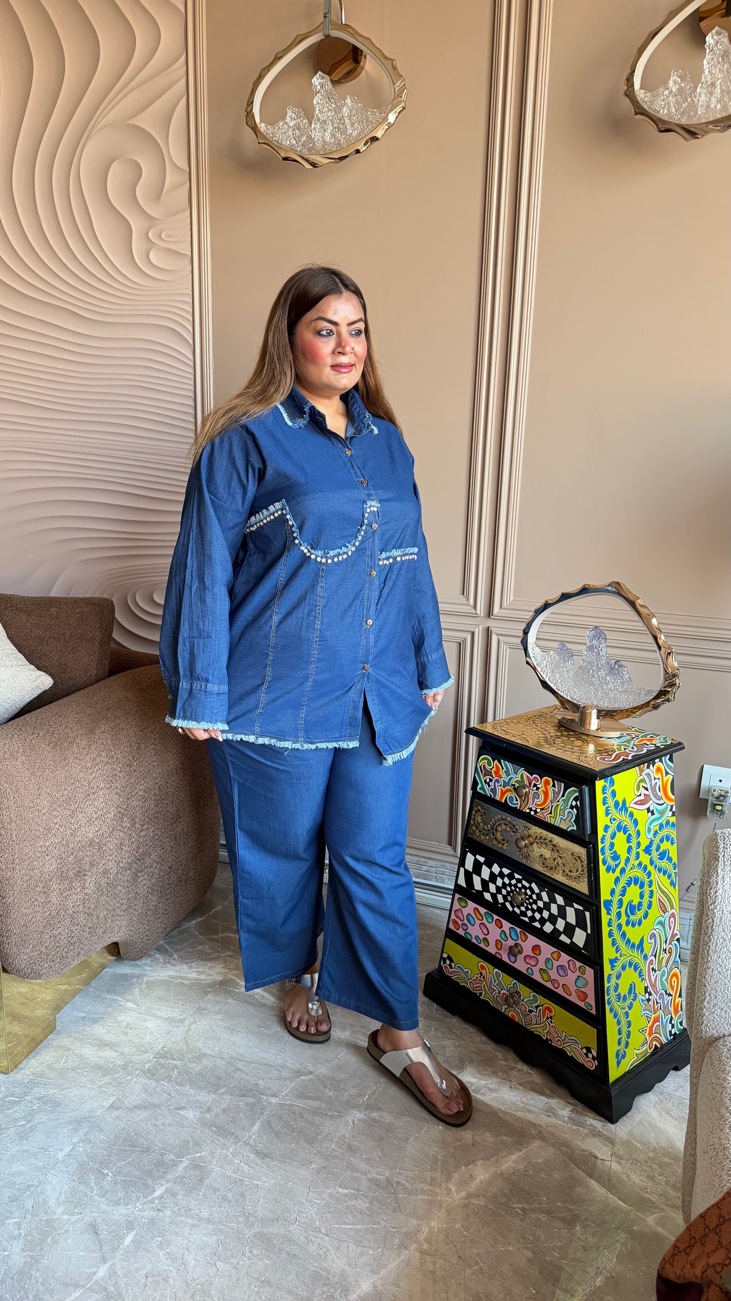 Eshzoria (Denim Cordset)