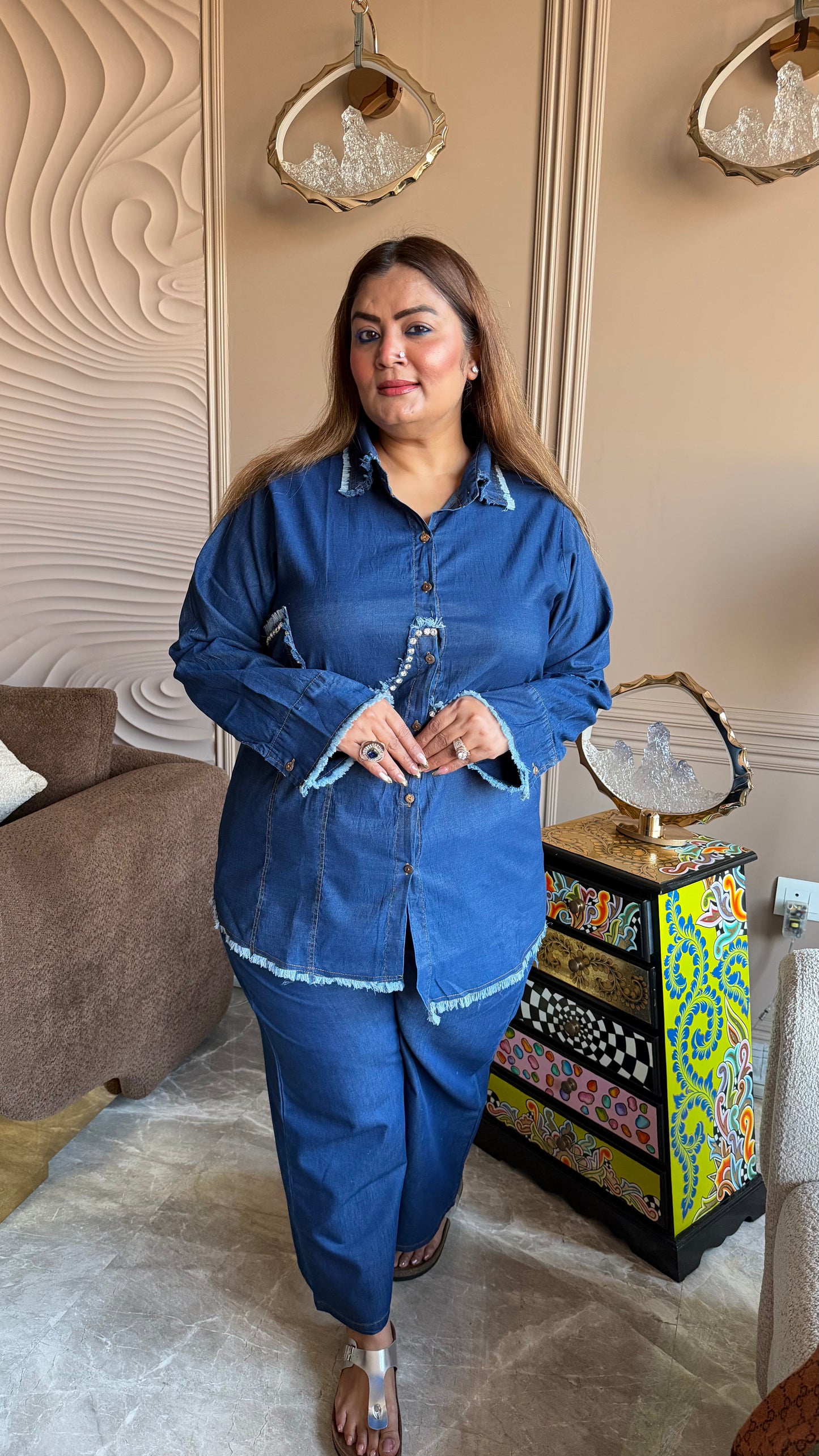 Eshzoria (Denim Cordset)