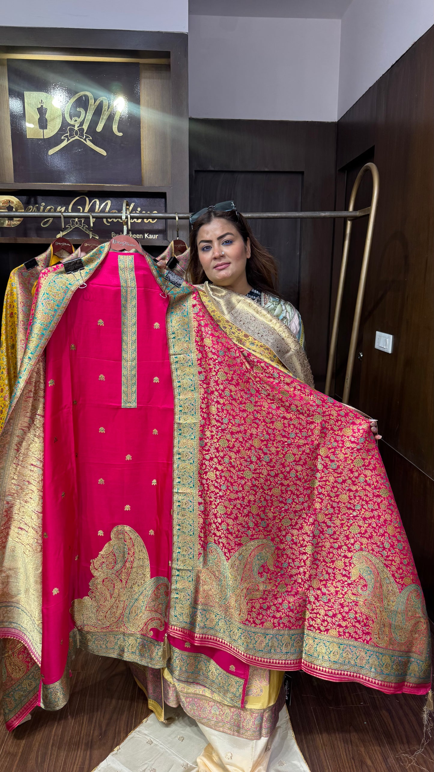 Ira Cotton Silk Unstitched Suit